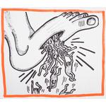 4 Keith Haring Screenprints; IX, X, XX, XVIII